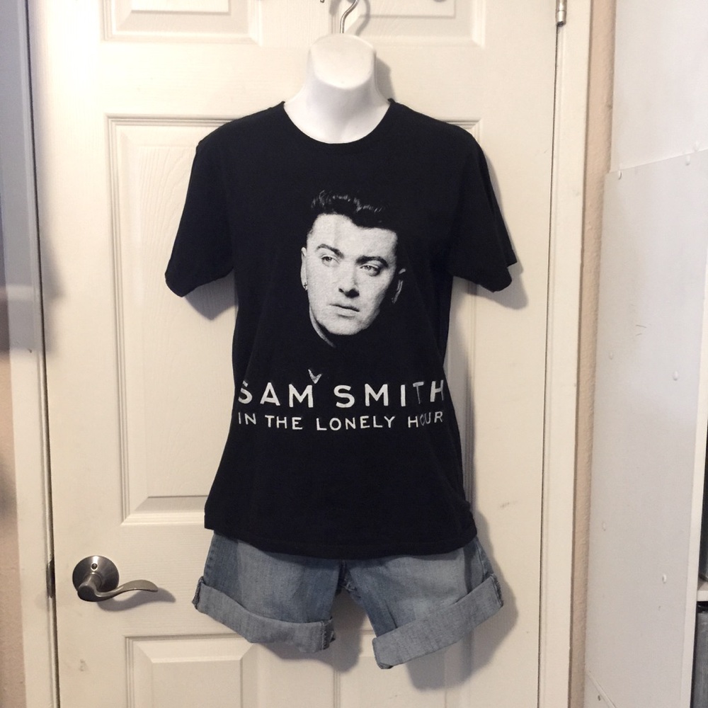 Sam Smith Lonely Hour T Shirt Sz M